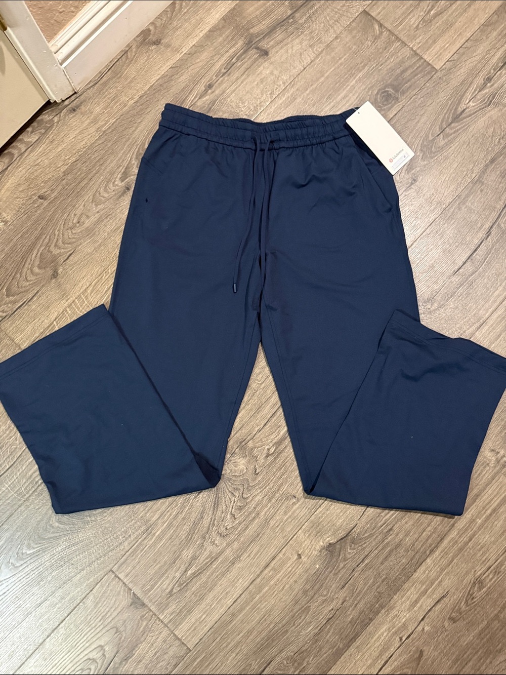 Womens Navy Drawstring Pants - Lulu